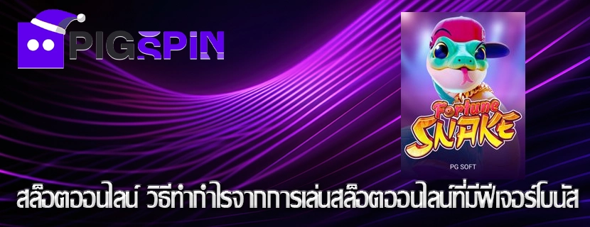 สล็อตออนไลน์ วิธีทำกำไรจากการเล่นสล็อตออนไลน์ที่มีฟีเจอร์โบนัส