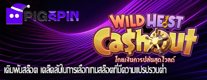 เดิมพันสล็อต เคล็ดลับในการเลือกเกมสล็อตที่มีความแปรปรวนต่ำ